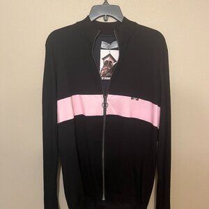 Trek wool women’s bike cycling jersey black  XL